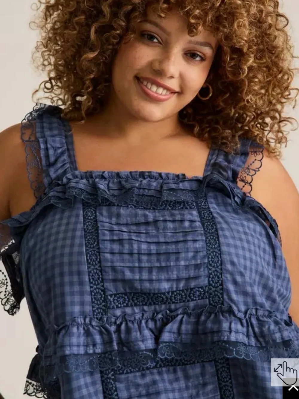 NWT TORRID Festi Open Back Tiered Dress - Picture 2 of 5